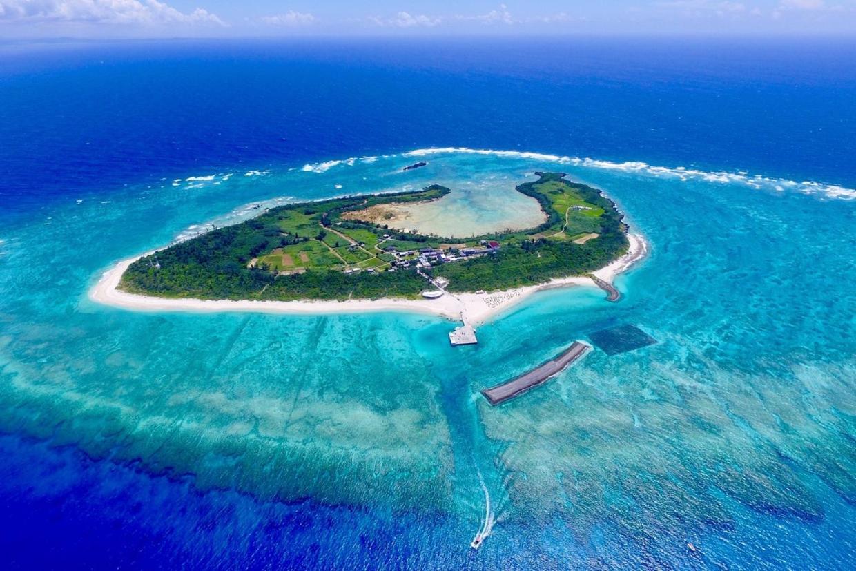 Private Villas Ryuz備瀬 Motobu Bagian luar foto